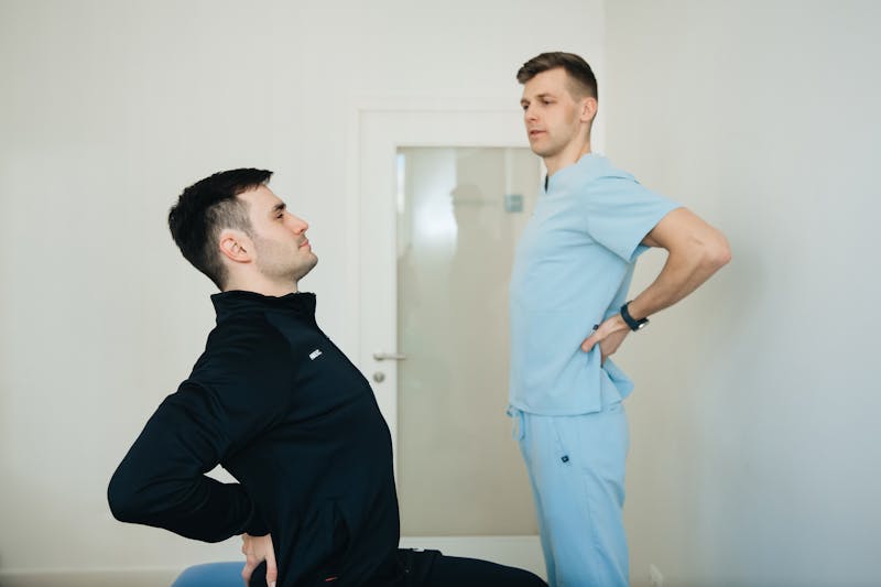 Behandlingsrom i helseklinikk