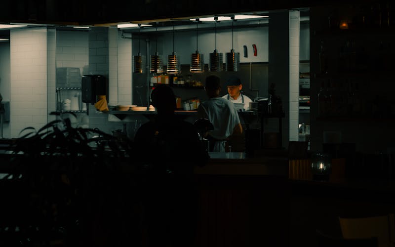 Matrett servert på restaurant
